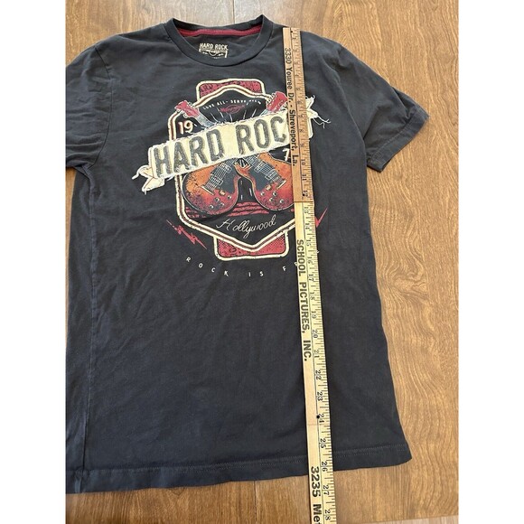 Hard Rock T-shirt Men’s S Charcoal Atlantic City Love All Serve All Rock Is Free - Picture 4 of 8